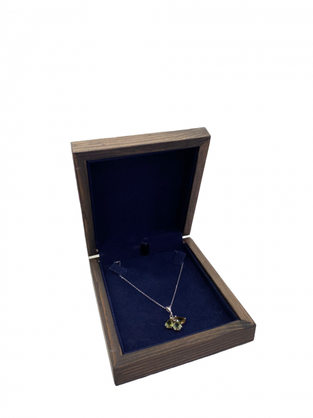 Ahşap Kolye Kutusu Desenli TP-0638